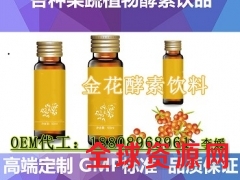 直销50ml金花酵素饮料加工/贴牌酵素口服液oem厂家图1