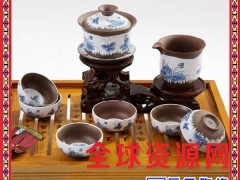 供应高档茶具套装礼品 手绘陶瓷茶具 景德镇茶具批发图3