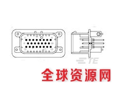 AMPSEAL连接器 - 公端1-776228-4 正品现货图1