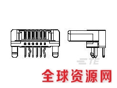 AMPMODU连接 板对板接头和插座3-917360-0图1