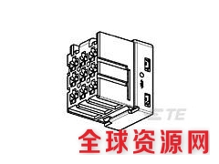 AMP连接器 - 连接器护套1-968307-2图1