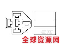 继电器、接触器和开关 - 继电器插座VCF4-1001图1