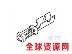 连接器 - 线对板连接器端子167301-4图1