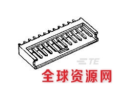 AMP连接器 - 多结构 PCB 接头和插座280372-1图1