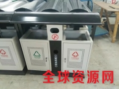 重庆仁贤镇可回收垃圾桶厂家直供 带锁垃圾桶 带烟灰缸垃圾箱图1