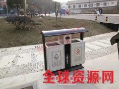 重庆永兴镇定做垃圾桶厂家直供 户外垃圾桶 环保垃圾箱图3