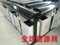 重庆茨竹镇不可回收垃圾桶厂家直供 带锁果皮箱 免费设计垃圾桶图2