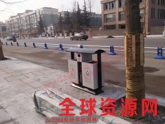 重庆垃圾桶厂家直供钢板果皮箱 带烟灰缸果皮箱 服务周到图2
