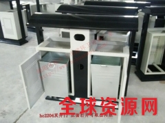 重庆垃圾桶厂家直供钢板垃圾桶 定做果皮箱 厂家促销图1