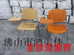 木质学生培训椅定制，广东鸿美佳厂家优惠价格提供木质学生椅图2