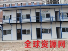 地活动板房 唐山新型拆装式活动房 石家庄出口工地用活动板房图2