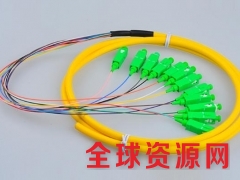 广电专用SC APC12芯束状尾纤 束状跳线光纤跳线尾纤图2