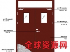 马鞍山市防火门/钢质消防安全门生产定制/钢质防火门价格图2