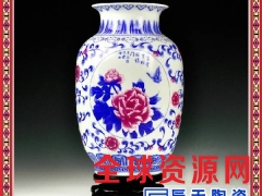 现代创意仿古时尚陶瓷落地大花瓶图3
