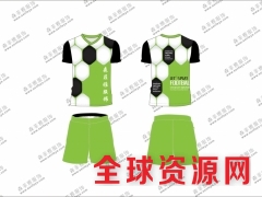 2018新款男女足球服套装夏定制印字 短袖跑步队服球衣运动服图2