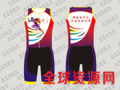 加工定制铁三连体服吸湿排汗Triathlon铁人三项服图1