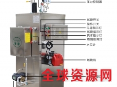 旭恩100kg燃气锅炉商用节能环保液化气不锈钢锅炉图1