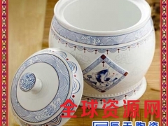 陶瓷储米箱干货储存罐防潮防虫带盖密封米桶图2