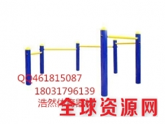 广场锻炼设施五位压腿器价格健身路径厂家图1