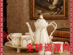 欧式茶具套装家用下午茶茶具陶瓷咖啡杯套装英式茶杯结婚送礼图2