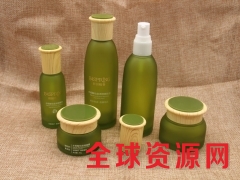 厂家热销树皮纹盖空瓶 植物概念护肤瓶 纯天然植物系列木纹盖瓶图3