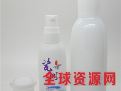 80ml瓷白色玻璃包装瓶 高档护肤品瓶 化妆品分装瓶现货供应图1
