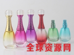 香水瓶烤漆，烤漆香水瓶，香水瓶烤漆厂，广州香水瓶烤漆加工厂图2