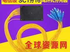 盒式分光器1分16尾纤式分光器SC方头光分路器电信级图1