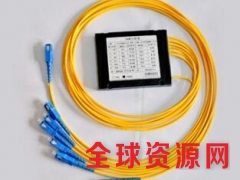 SC 1分8光纤分路器单模光纤分光器尾纤电信级图1