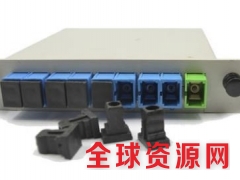 1分8SC UPC SM 插片式光分路器 光纤跳线尾纤图2