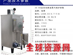 旭恩防爆30KG燃油蒸汽锅炉参数图3