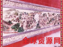 景德镇陶瓷瓷板画艺术品 虎虎生风图 壁画装饰画 接图定做图3