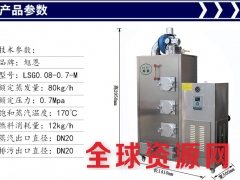 旭恩专用80KG生物质颗粒燃料锅炉图3