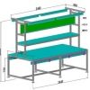 电器配件组装工作台