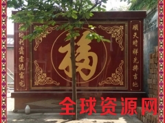 现代中式家装手绘背景墙壁画  室外墙壁陶瓷瓷板画可定做图案图3