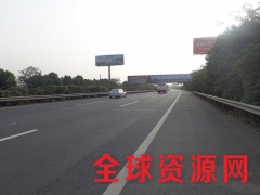 成都绕城高速路户外广告位单立柱牌和跨线天桥双面牌图3