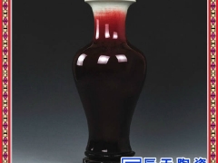 景德镇陶瓷小花瓶郎红花瓶厂家直销定制批发图2