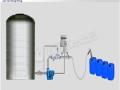 化工液体分装大桶机 液体自动分装大桶机 磷酸定量分装大桶设备图1