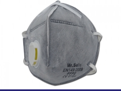 大量批发英国安全先生一次性防尘活性炭口罩图1