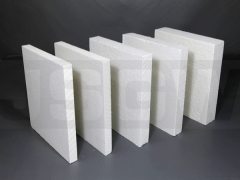 台山锆铝型硅酸铝纤维板 陶瓷纤维挡火板销售供货施工图1