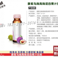 诺丽果酵素原液饮品oem/odm定制玻璃瓶袋装代工