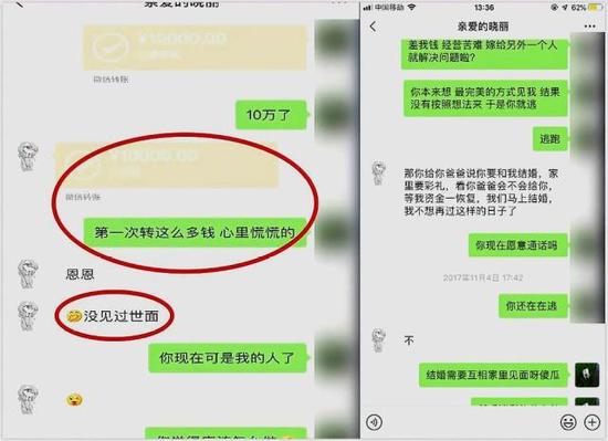 男子网恋两年共转账105万却发现女友是男儿身