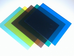 黄色透明防静电亚克力板,过滤紫外线亚克力板图3