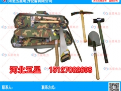 山东应急防洪工具包（迷彩厚帆布）多功能抢险组合工具包图片图1