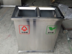 厂家直营西安市不锈钢垃圾桶 分类垃圾桶 户外垃圾桶 垃圾桶图3