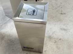 厂家供应汉中市不锈钢垃圾桶 分类垃圾桶 户外垃圾桶 垃圾桶图2