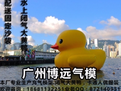 供应香港维多利亚大黄鸭充气闭气PVC巨型水上鸭子橡皮鸭图2