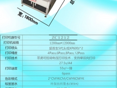 数码直喷印花机 双喷头纺织布料打印机 自带烘干图2