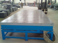 大型铸件厂家供应铸铁平板图1