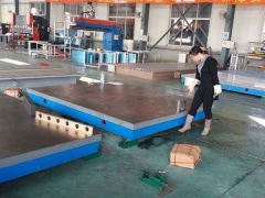 大型铸件厂家供应校轴铸铁平台图1